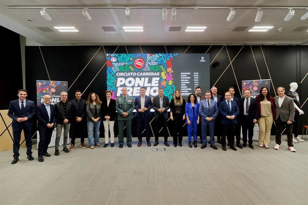Presentación de las carreras solidarias 'Ponle freno'