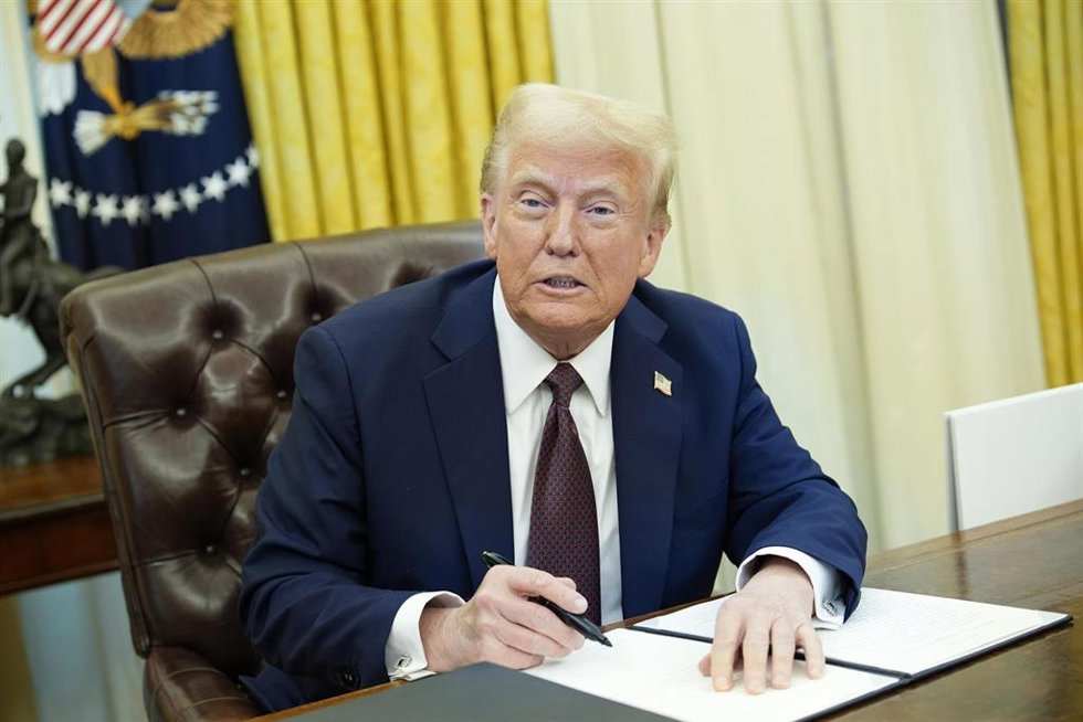 El presidente de Estados Unidos, Donald Trump