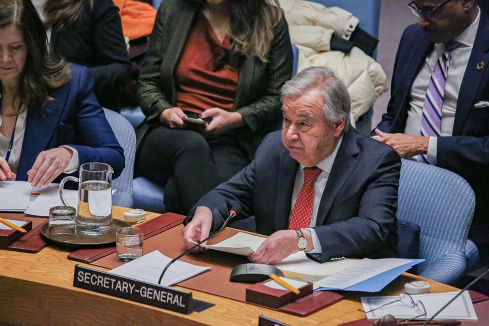 El secretario general de la ONU, António Guterres