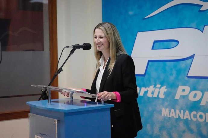 Archivo - La portavoz del PP en el Ayuntamiento de Manacor, Maria Antònia Sansó.