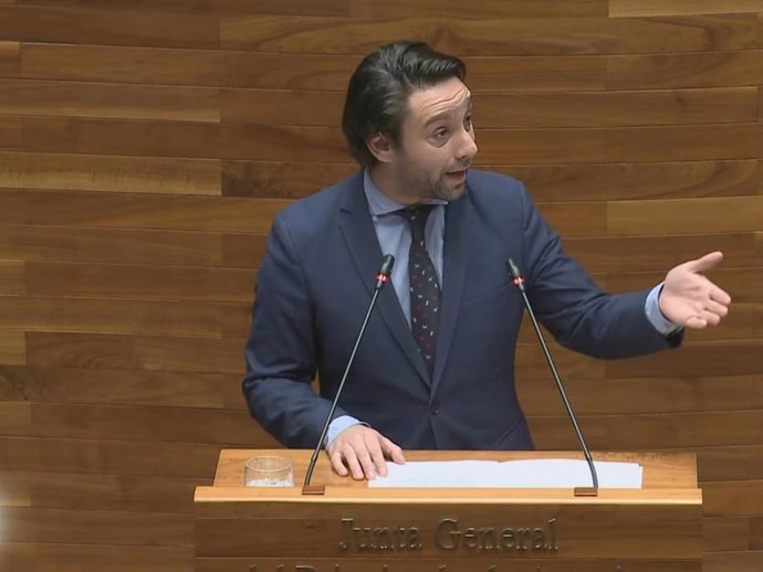 El diputado del PP en la Junta General Andrés Ruiz