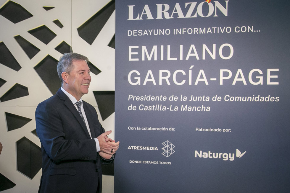 El presidente de C-LM, Emiliano García-Page