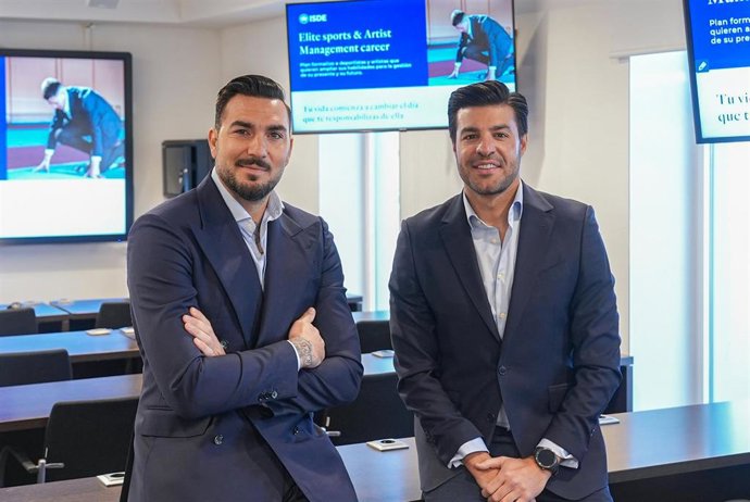 Los exfutbolistas Miguel Torres y Roberto Jiménez dirigen el programa para artistas y deportistas de ISDE.