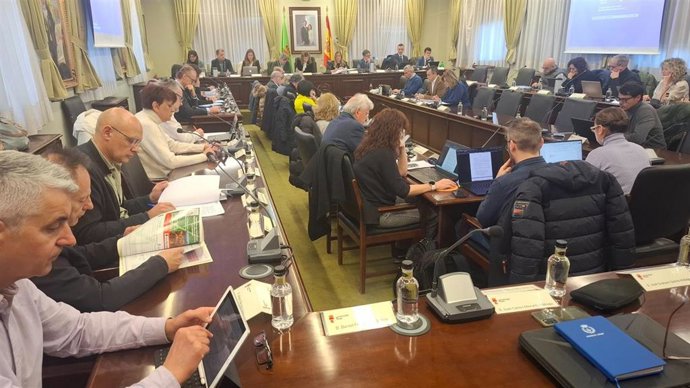 Sesión del Consejo de Gobierno de la Universidad de León celebrada este miércoles.