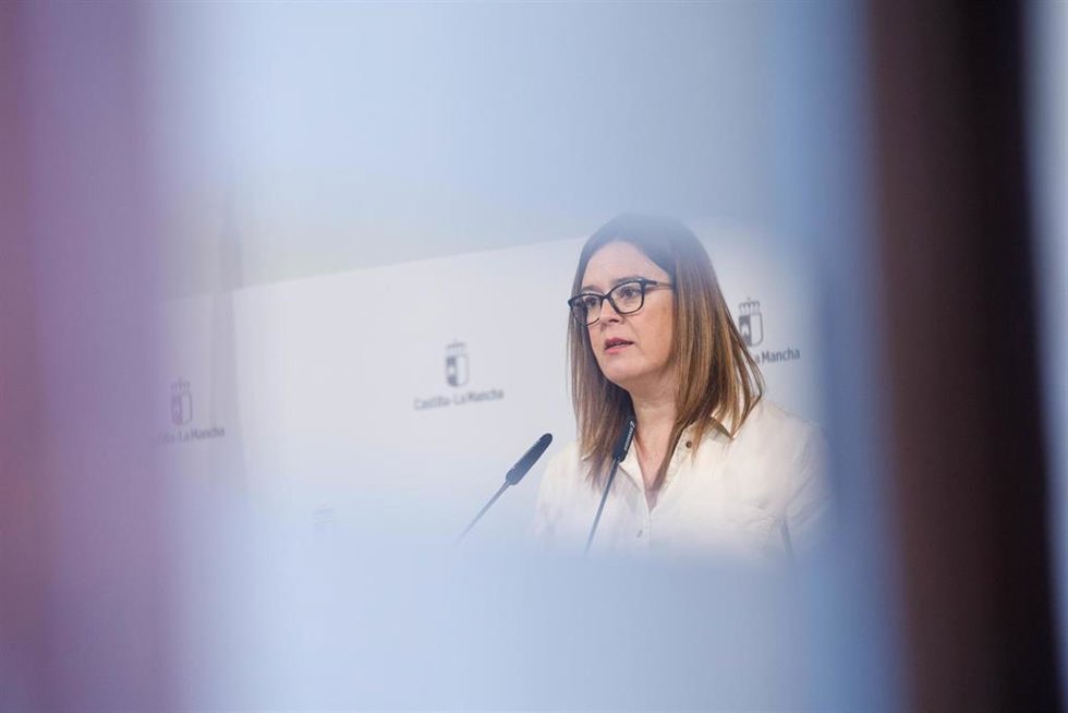 La portavoz del Gobierno de Castilla-La Mancha, Esther Padilla
