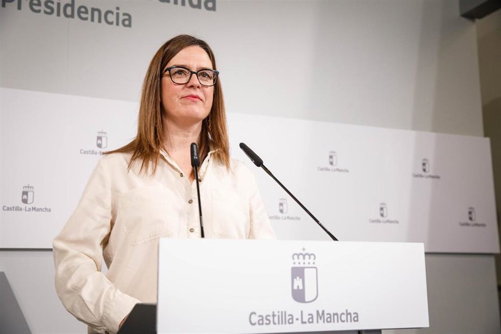 La portavoz del Gobierno de Castilla-La Mancha, Esther Padilla