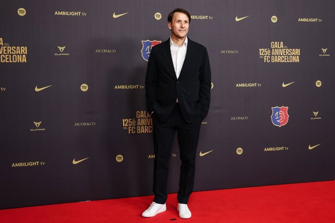 Archivo - El exjugador Gaizka Mendieta asiste a la gala del 125º Aniversario del FC Barcelona en el Gran Teatre del Liceu el 29 de noviembre de 2024 en Barcelona  
