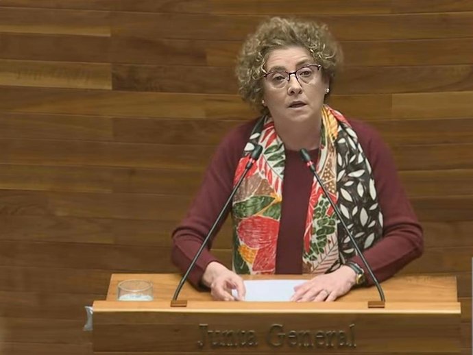 La diputada del PP en la Junta General, Gloria García