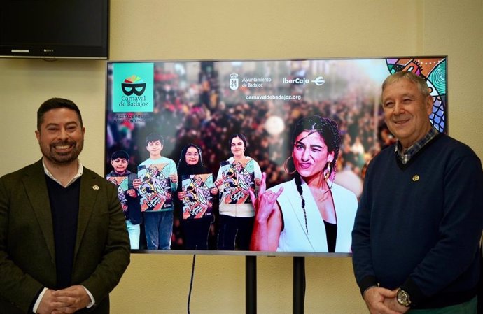 Presentación de los pregoneros del Carnaval de Badajoz 2025