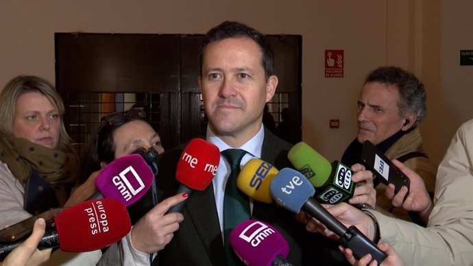 El alcalde de Toledo, Carlos Velázquez.