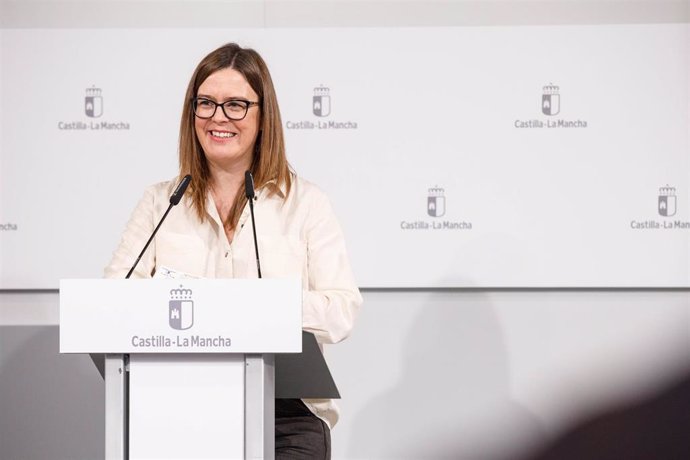 La portavoz del Gobierno de Castilla-La Mancha, Esther Padilla
