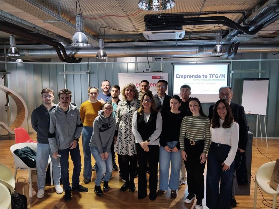 Imagen de la presentación del programa 'Emprende tu TFG/TFM'