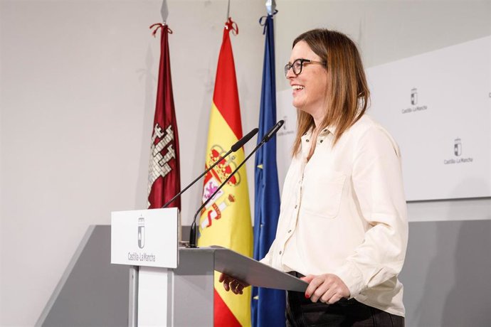 La portavoz del Gobierno de Castilla-La Mancha, Esther Padilla