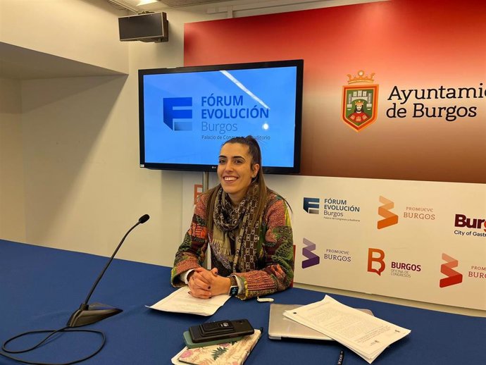 Ballesteros durante la rueda de prensa.