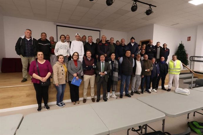 Trabajadores del Plan de Empleo Andalucía Activa en Córdoba.