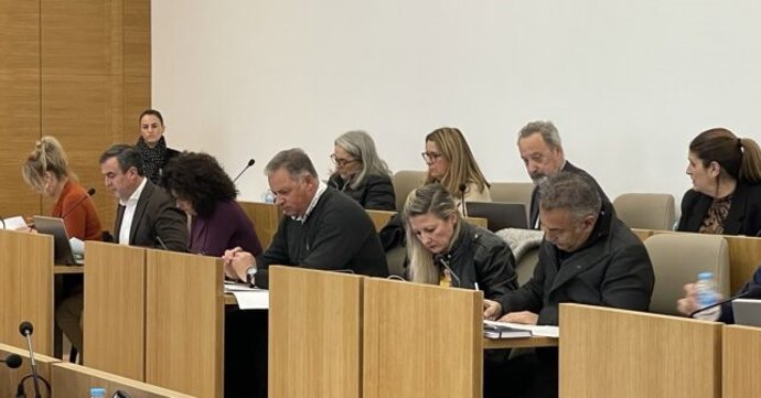 Miembros del PSOE de Huelva en la Diputación.