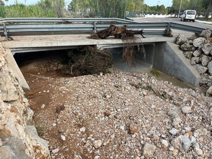 Archivo - Desperfectos en Tous (Valencia)