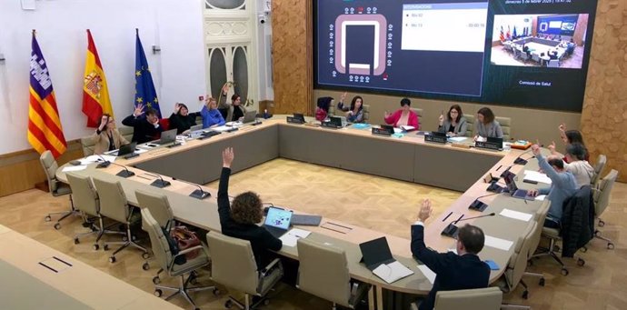 Reunión de la Comisión de Salud del Parlament.