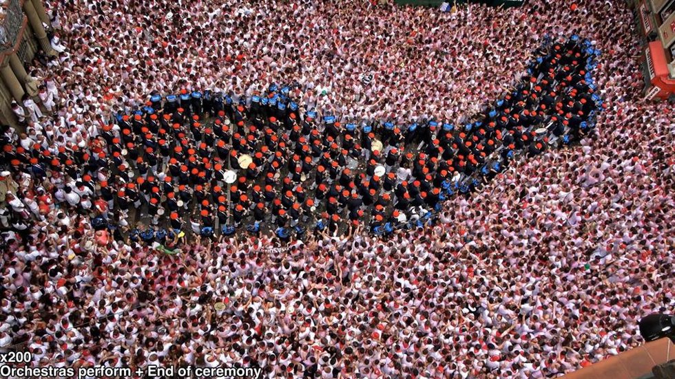 Un estudio sobre los Sanfermines concluye que el comportamiento de masas en eventos multitudinarios puede predecirse