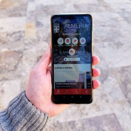 Aplicación móvil 'Almería Ciudad'.