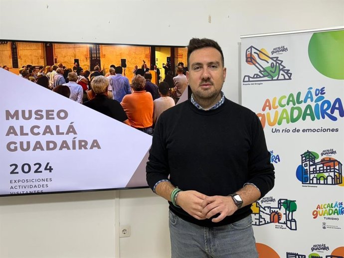 El delegado de Patrimonio, Cultura y Museos en el Ayuntamiento de Alcalá, Christopher Rivas.