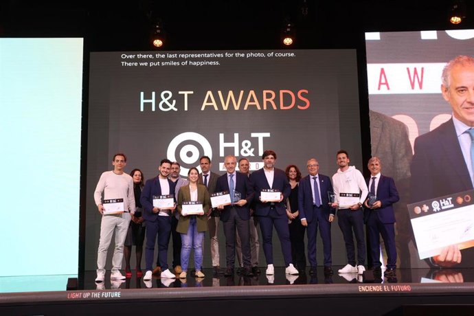 Entrega de los H&T Awards durante la jornada de clausura del Salón de la Innovación en Hostelería H&T.