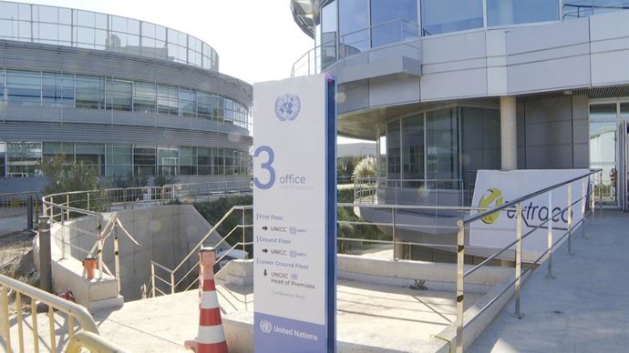 Zona de la base de l'ONU de Quart de Poblet afectada per la dana