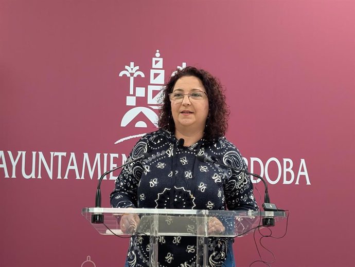 La concejal del PSOE en el Ayuntamiento de Córdoba Alicia Moya.
