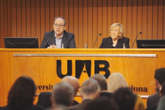 El director del Servei Català de la Salut, Alfredo Garcia, durante su intervención.
