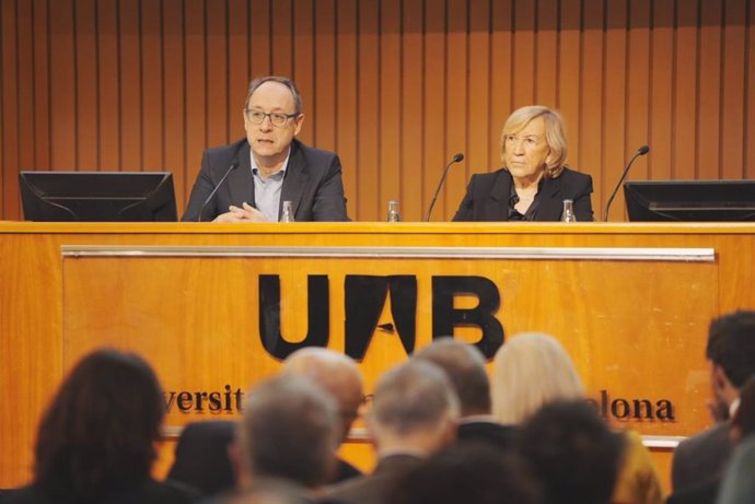 El director del Servei Català de la Salut, Alfredo Garcia, durant la seva intervenció