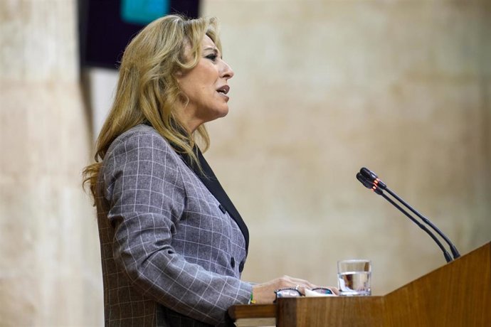 Archivo - La consejera de Economía, Hacienda y Fondos europeos, Carolina España (Fotografía de archivo)