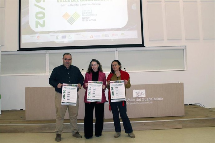 Jornada Turismo Valle del Guadalhorce en la que se han tratado aspectos como el marketing turístico, la sostenibilidad, la igualdad de oportunidades en el sector turístico y de uso de Big Data e inteligencia Turística.