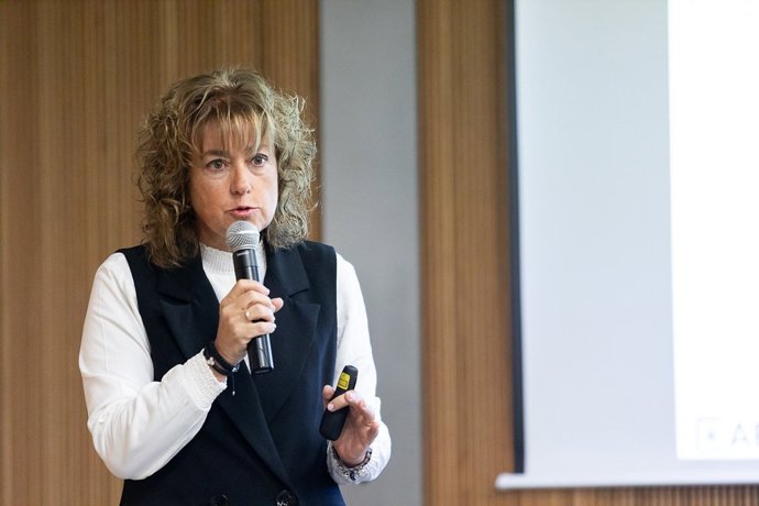 La renovada presidenta del consejo de administración de la AREB, Sílvia Cunill