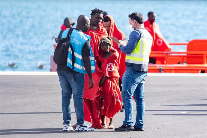 Llegada de migrantes 