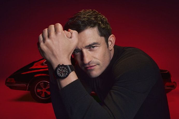 Orlando Bloom is the new Face of Porsche Design Timepieces