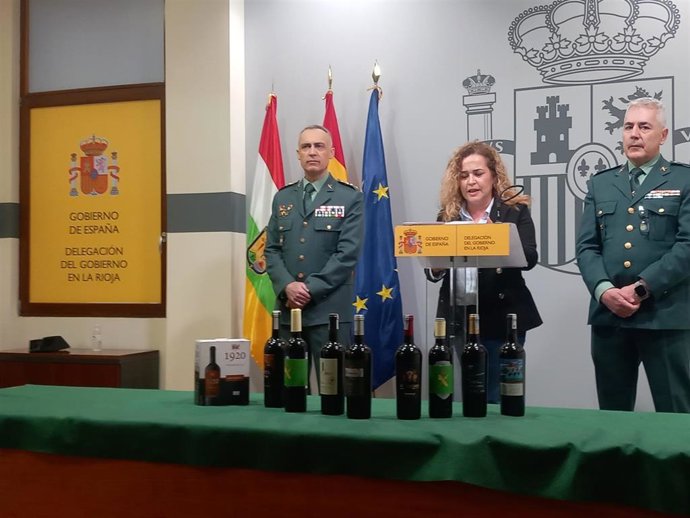 Desmantelada una red criminal dedicada a la falsificación de vinos bajo la DOCa Rioja en Asia