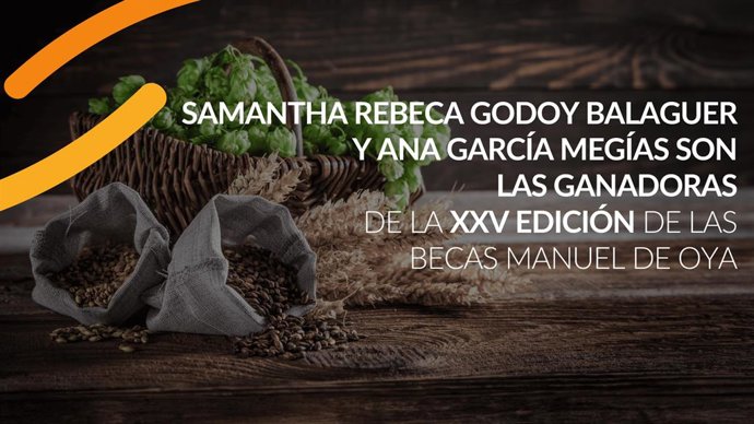 Las ganadoras de las Becas Manuel de Oya 2024 investigarán dos proyectos relacionados con el consumo moderado de bebidas fermentadas y la salud