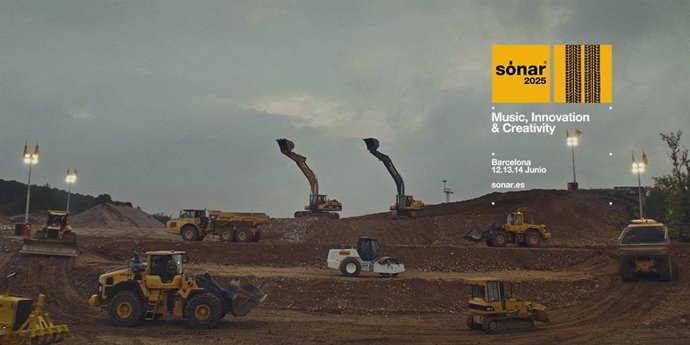 Archivo - Cartel del Festival Sónar 2025