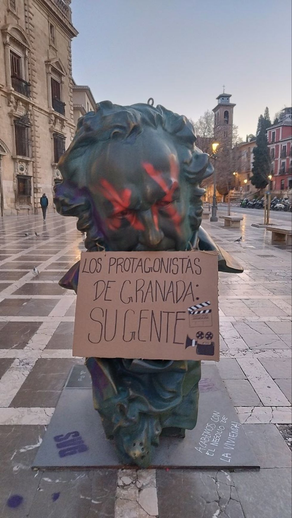 Goya de Plaza Nueva en la mañana de este jueves