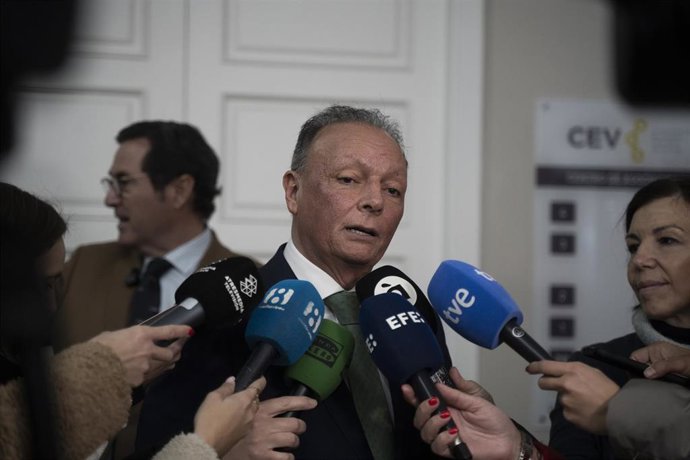 El presidente de la CEV, Salvador Navarro,en una imagen de archivo