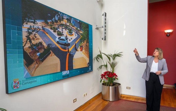 La alcaldesa de Cartagena, Noelia Arroyo, presenta el proyecto