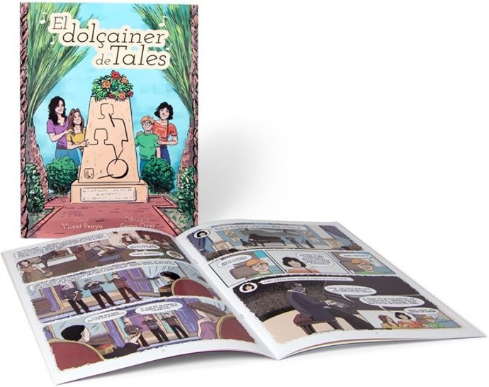 La Acadèmia Valenciana de la Llengua (AVL) publica 'El dolçainer de Tales', el cómic que habla del mito del mismo nombre que se relata en esta población de la Plana Baixa.