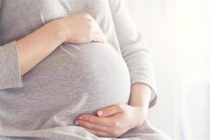 Imagen de recurso de una mujer embarazada.