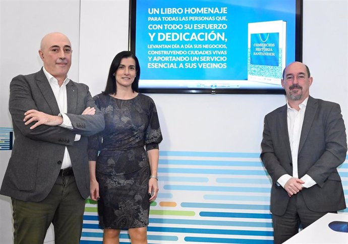 Presentación del libro digital 'Comercios con historia en Santander'.