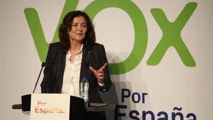 Archivo - La concejal de Vox  de Palencia, Sonia Lalanda Sanmiguel.