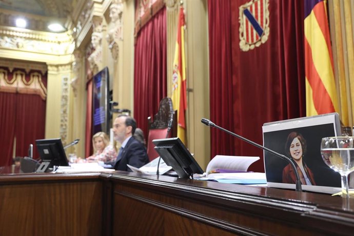 Archivo - El presidente del Parlament, Gabriel Le Senne.
