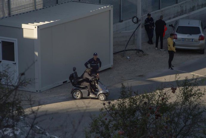 Archivo - Centro de migrantes en Gjader (Albania)