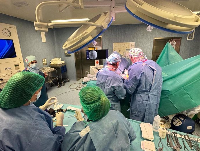 Quirófano de Trauma del Hospital Infanta Elena de Huelva.