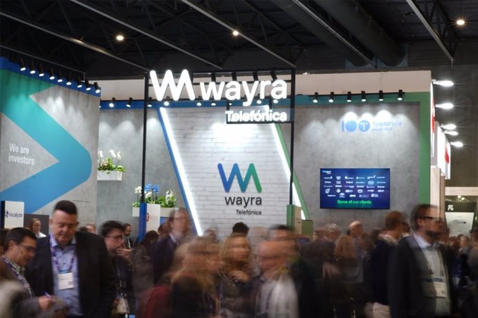 Estand de Wayra en un congrés