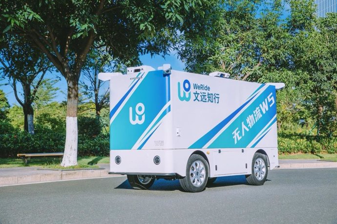 WeRide (NASDAQ: WRD) launches the Robovan W5, featuring self-developed Level 4 autonomous technology that operates 24/7 in all weather conditions.